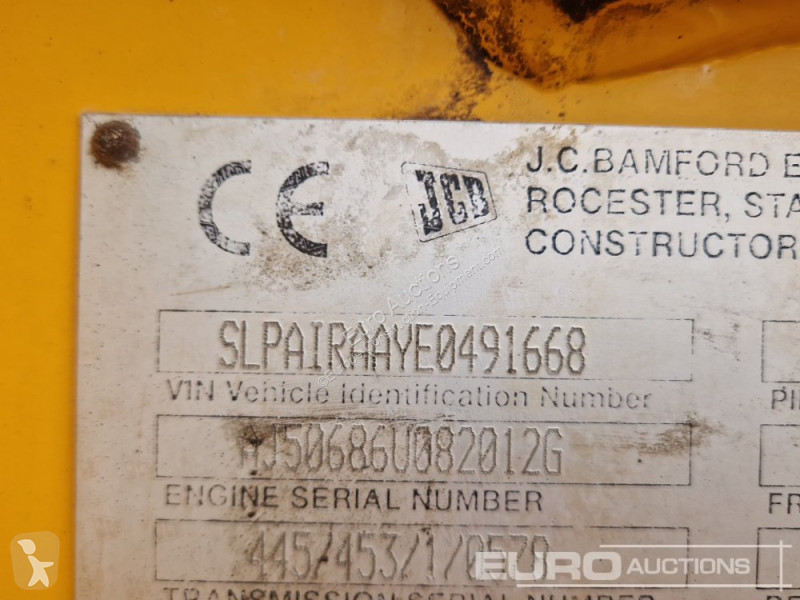 Graaflaadmachine JCB 2CX