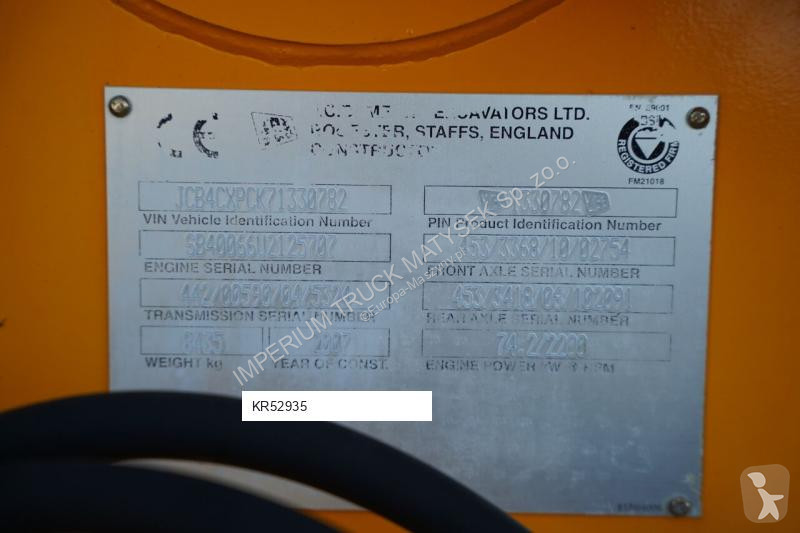 Buldoexcavator JCB 4cx / KOPARKO-ŁADOWARKA /  6...