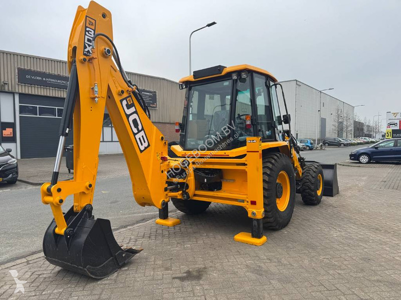 Graaflaadmachine JCB 3DX hammer lines ( UNUSED )