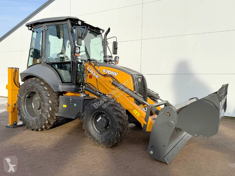 Traktor med grab Case 570SV 4WD - 4/1 Bucket /...