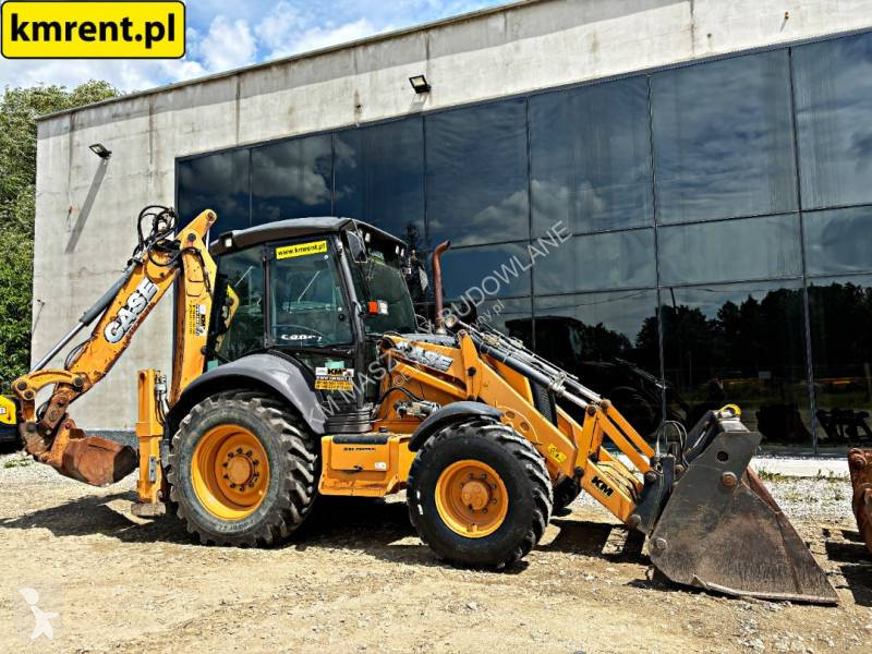 Traktor med grab Case 580 ST KOPARKO-ŁADOWARKA...