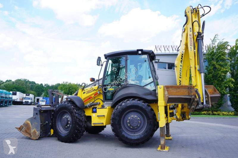 Terna New Holland B 115 C backhoe loader / 1000...