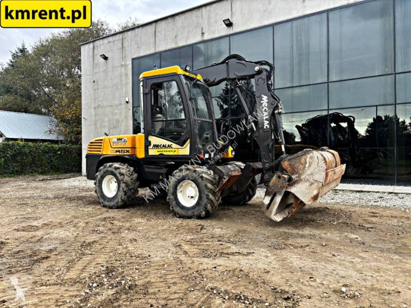 Buldoexcavator Mecalac 12 MSX KOPARKO-ŁADOWARKA...
