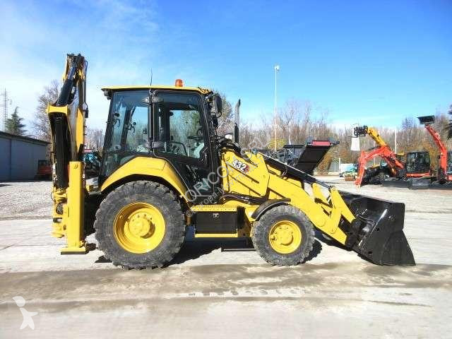 Traktor med grab Caterpillar 432