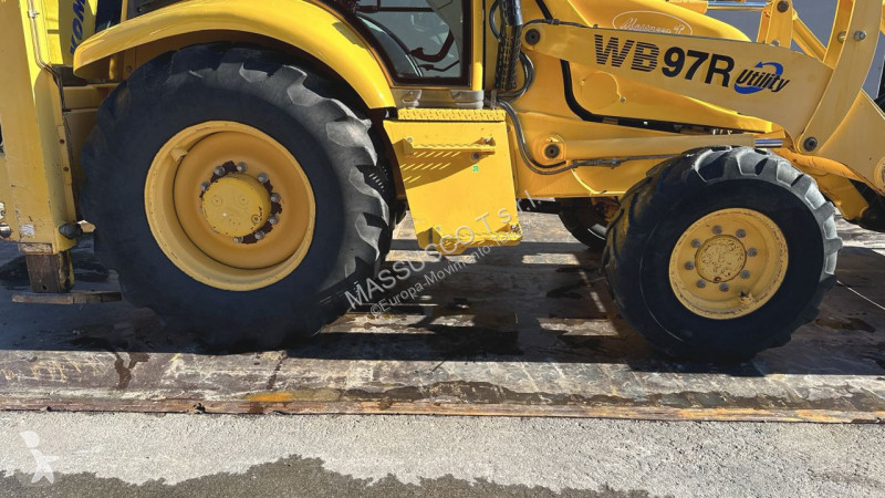 Traktor med grab Komatsu