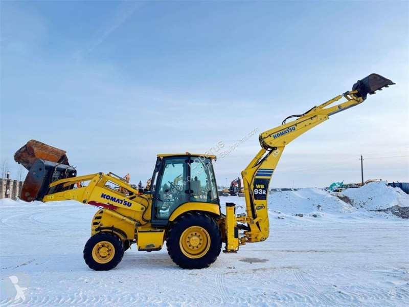 Traktor med grab Komatsu R-5