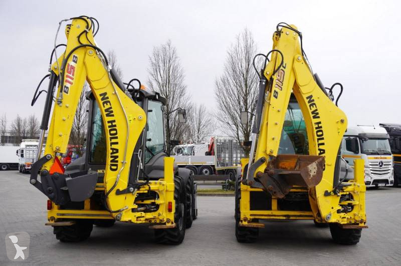 Buldoexcavator New Holland C backhoe loader /...