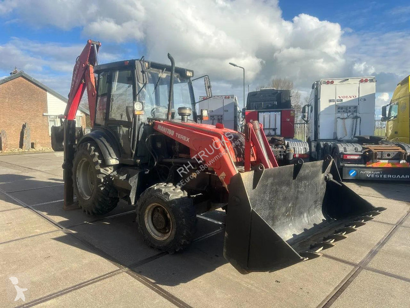 Rýpadlo-nakladač Manitou TEREX TLB844S4 4X4 -...