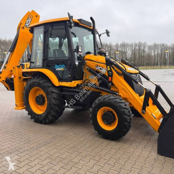 Traktor med grab JCB 3DX Plus 4×4