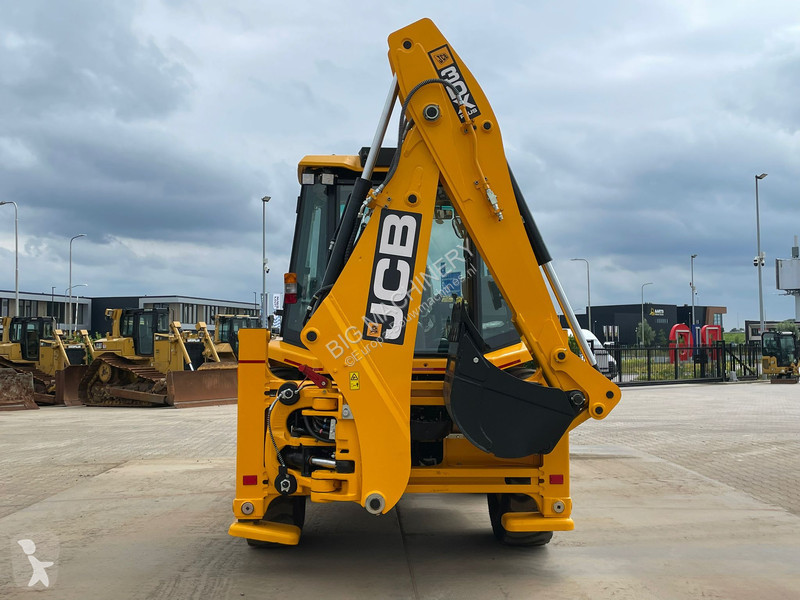 Traktor med grab JCB 3DX 4x4 A/C Hammerlines