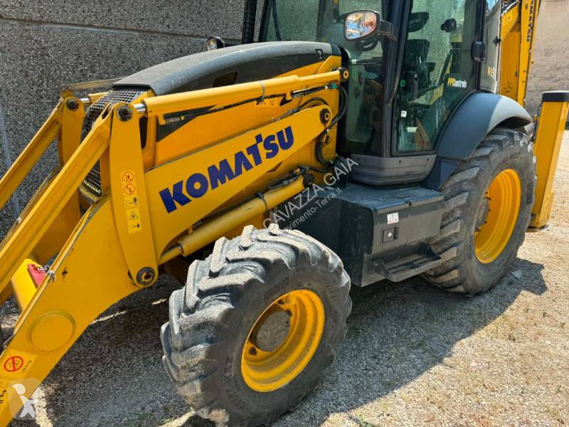 Traktor med grab Komatsu WB 97 R-8