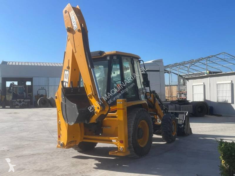 Traktor med grab JCB 3DX
