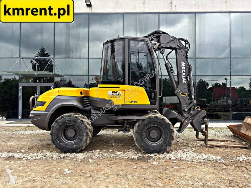 Bagr Mecalac 12 MTX KOPARKO-ŁADOWARKA 2015R. |...