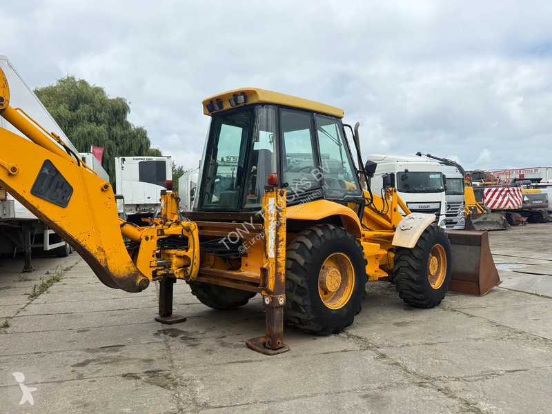 Traktor med grab JCB 4X4X4 Backhoe Loader...