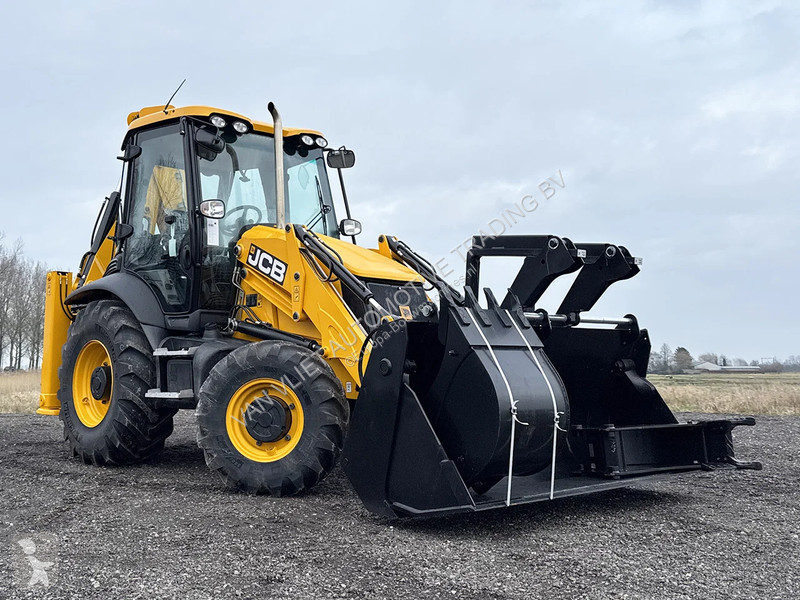 Traktor med grab JCB 3CX Sitemaster Backhoe...
