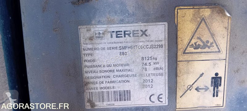 Retroescavadora Terex 880