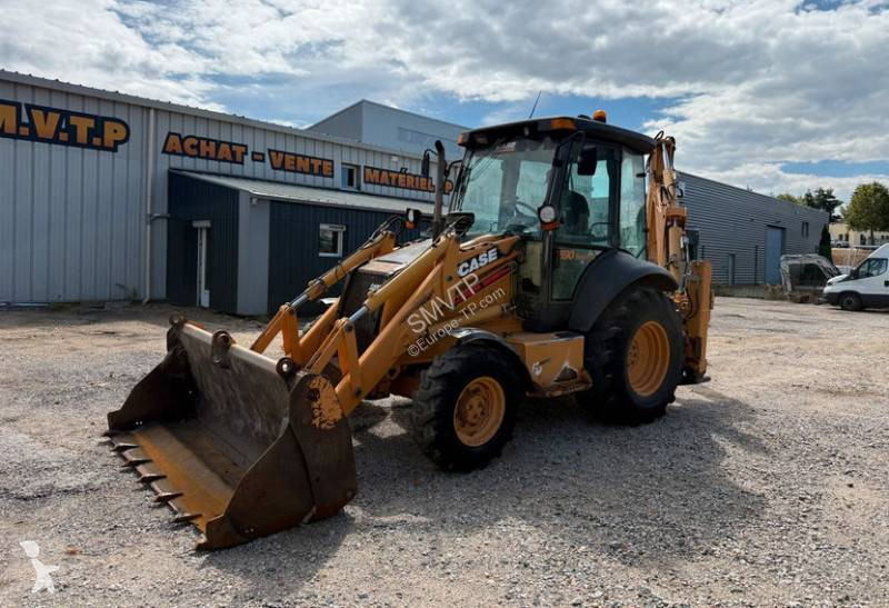 Tractopelle Case JCB CASE KOMATSU