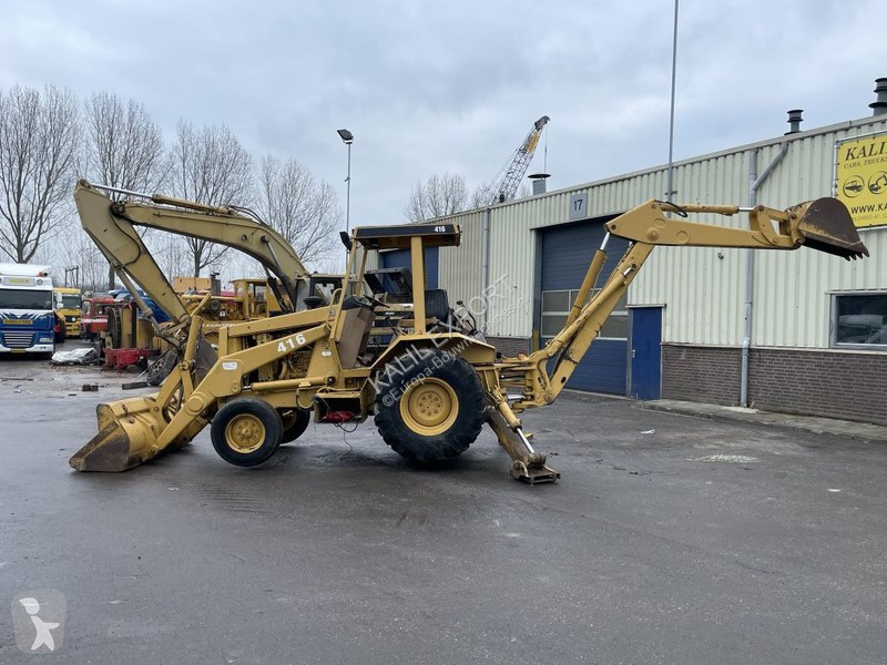 Terna Caterpillar 416 Backhoe Loader 4x4 Good...