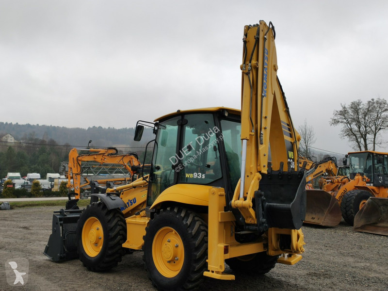Traktor med grab Komatsu WB 93S-5E0 Bez Luzów...