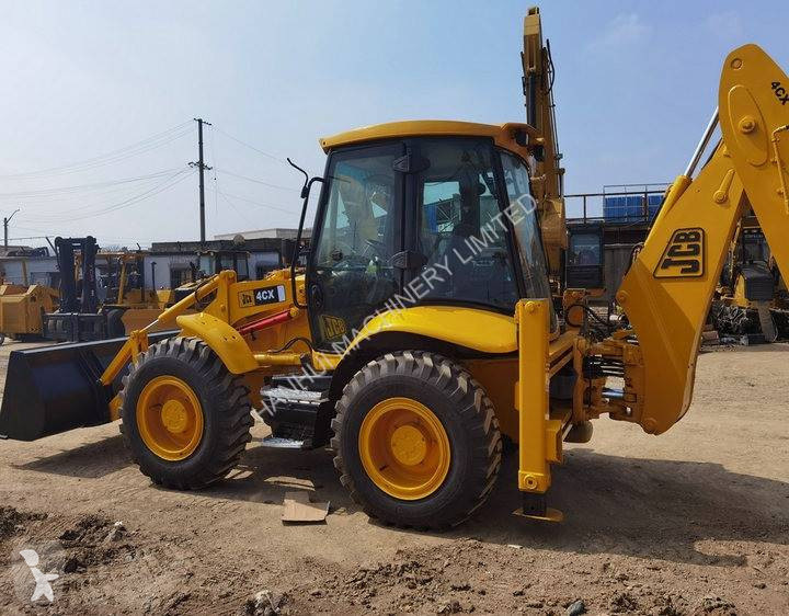 Traktor med grab JCB 4CX