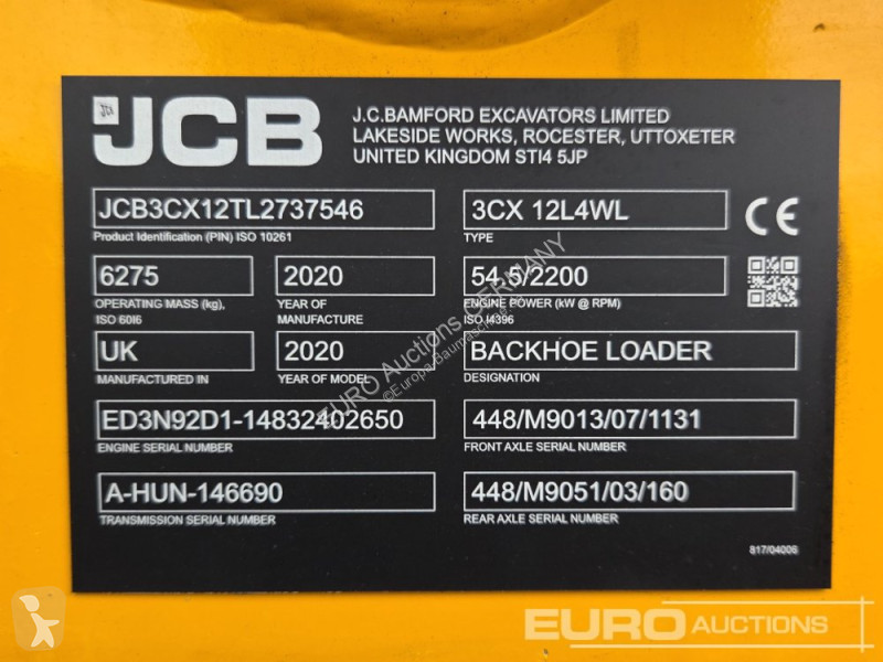 Багер-товарач JCB 3CX