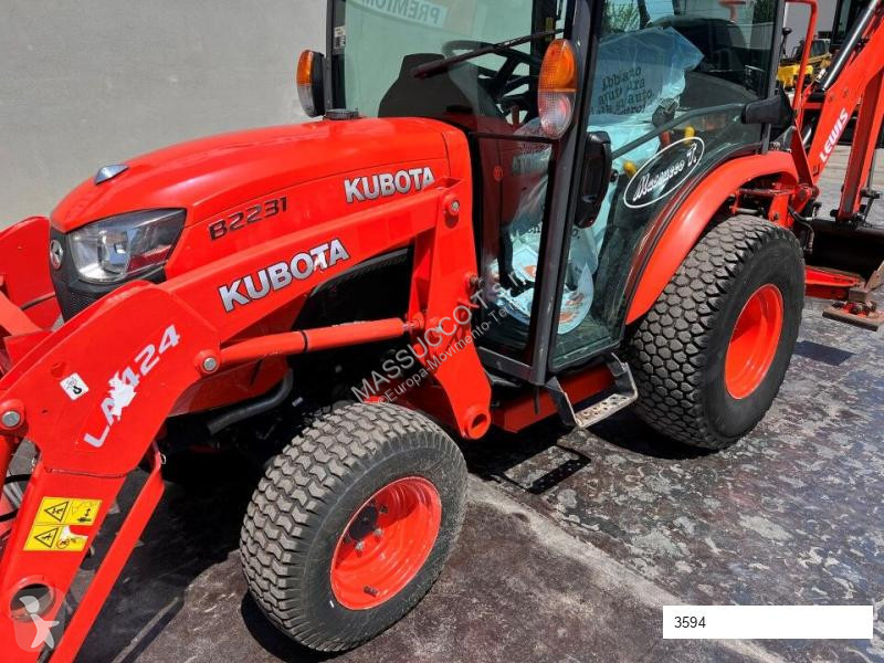 Terna Kubota B2231 4x4 CON retro LEWIS