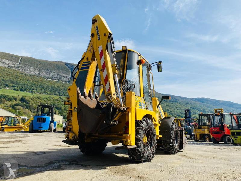Traktor med grab Komatsu  Tractopelle WB70 (NET...