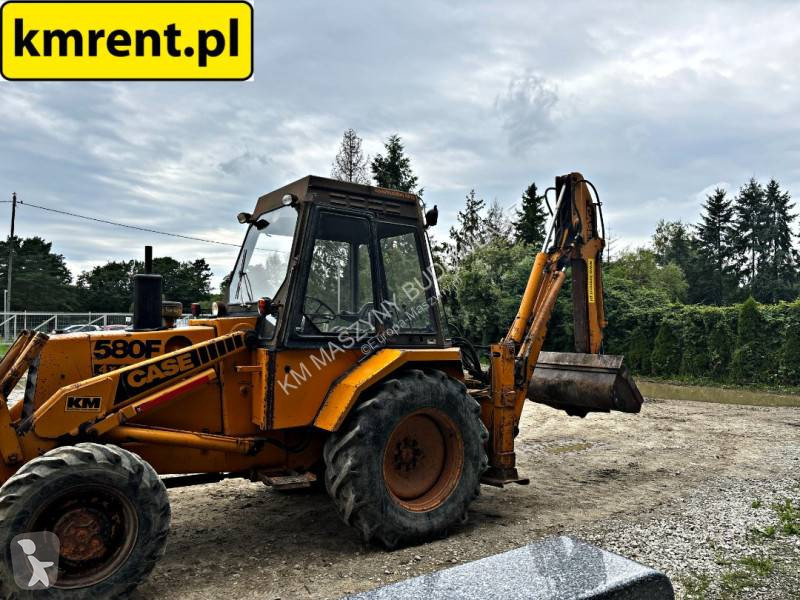 Tractopelle rigide Case 580 F KOPARKO-ŁADOWARKA 590 JCB