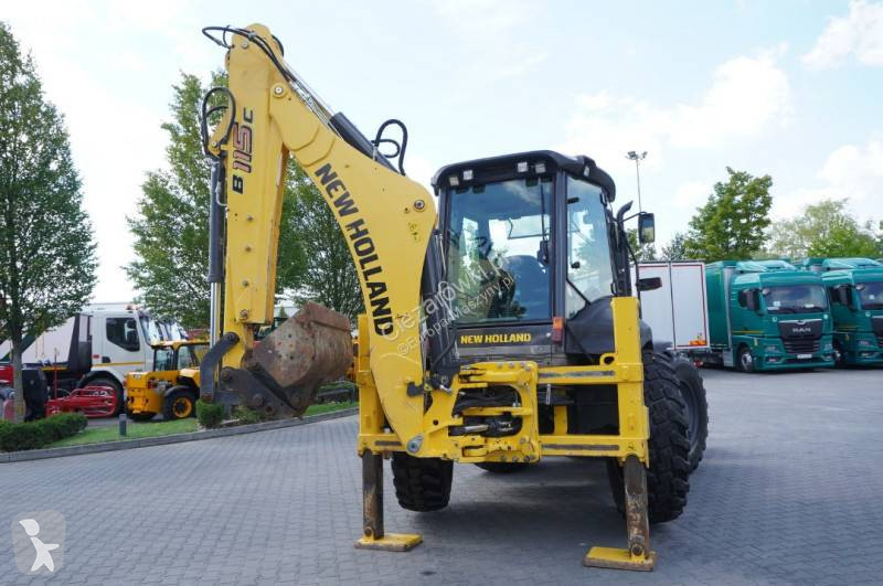 Terna New Holland B 115 C backhoe loader / 1000...