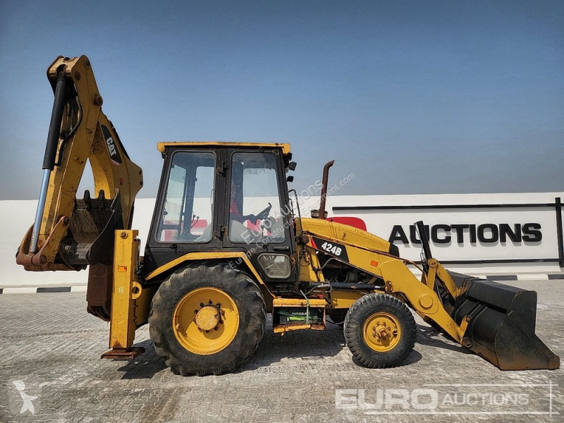 Graaflaadmachine Caterpillar 424B