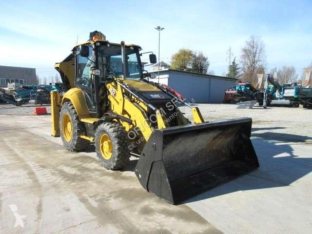 Traktor med grab Caterpillar 432
