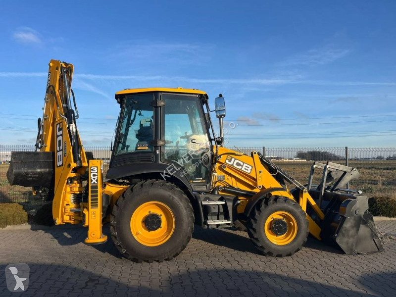 Traktor med grab JCB 3CX PLUS * NEW unused *...