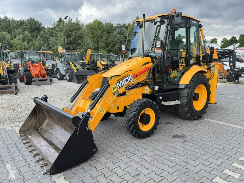 Bagr JCB MIDI CX Szybkozłącze Nowe Opony bez...