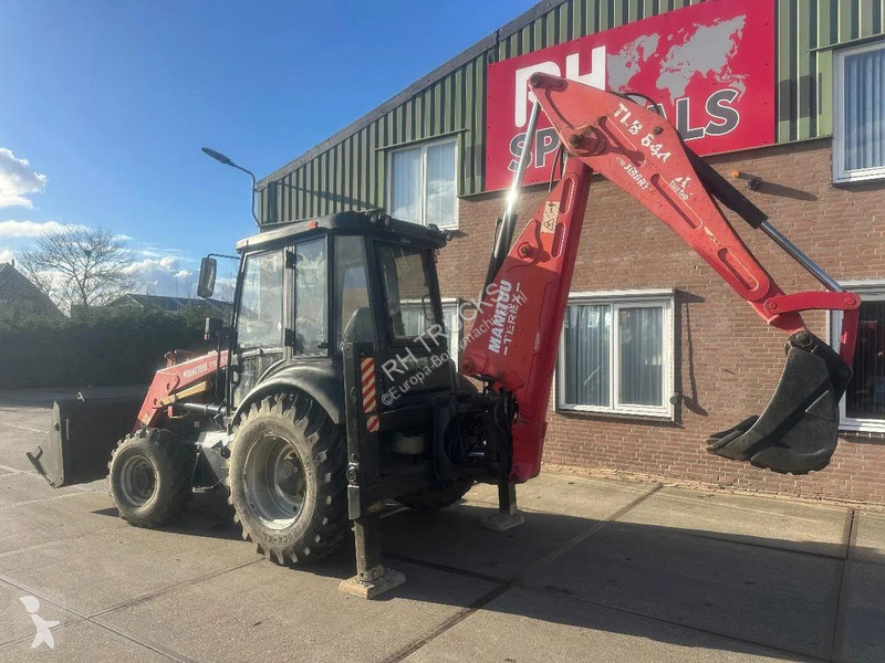 Rýpadlo-nakladač Manitou TEREX TLB844S4 4X4 -...