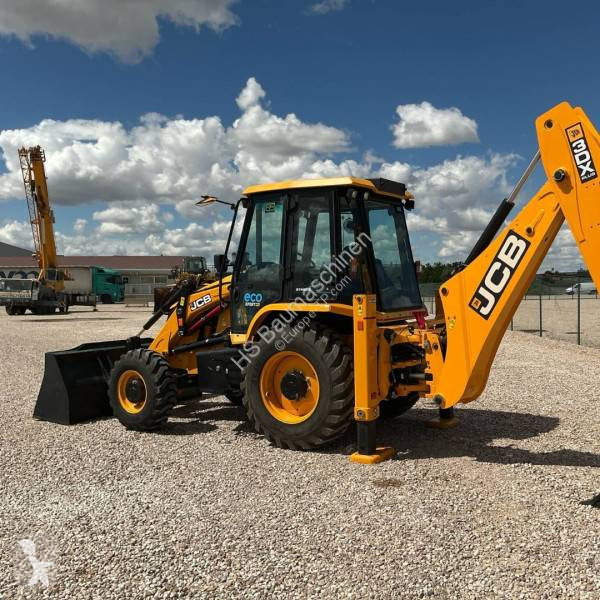 Traktor med grab JCB 3DX Plus 4×4