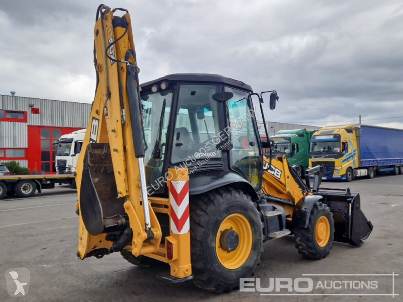 Traktor med grab JCB 3CX 14L4WM