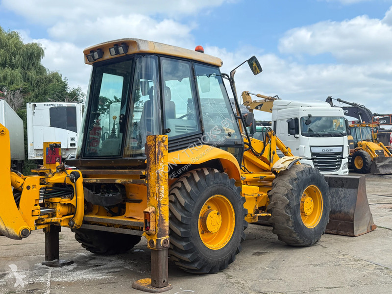 Traktor med grab JCB 4X4X4 Backhoe Loader...