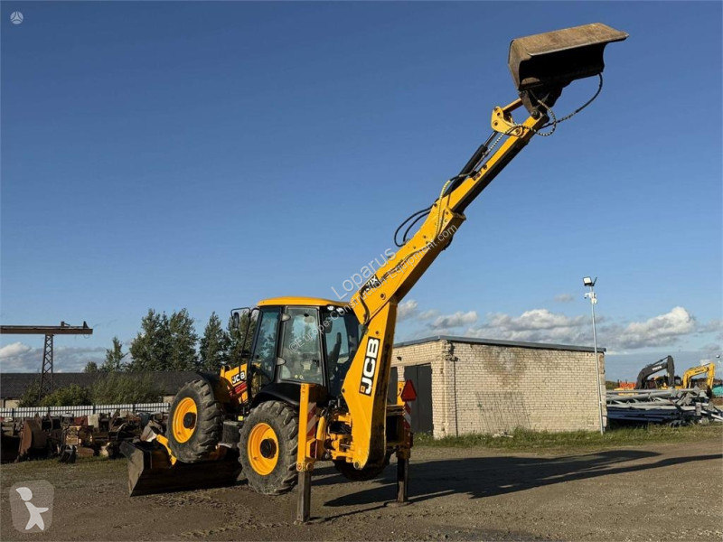 Tractopelle JCB 4 CX , quick coupler front & b