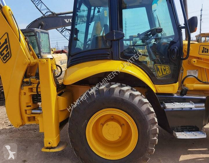 Traktor med grab JCB 4CX