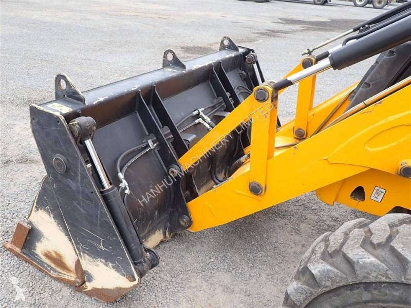 Traktor med grab JCB 3CX