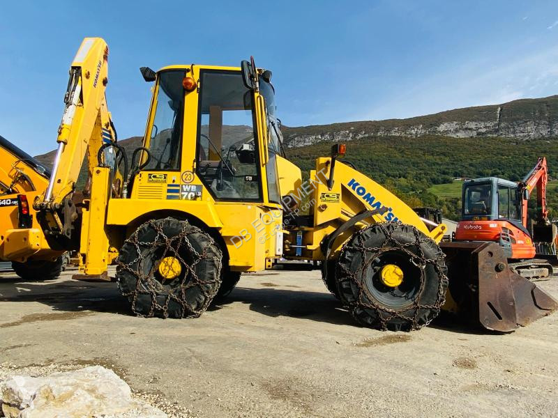 Traktor med grab Komatsu  Tractopelle WB70 (NET...