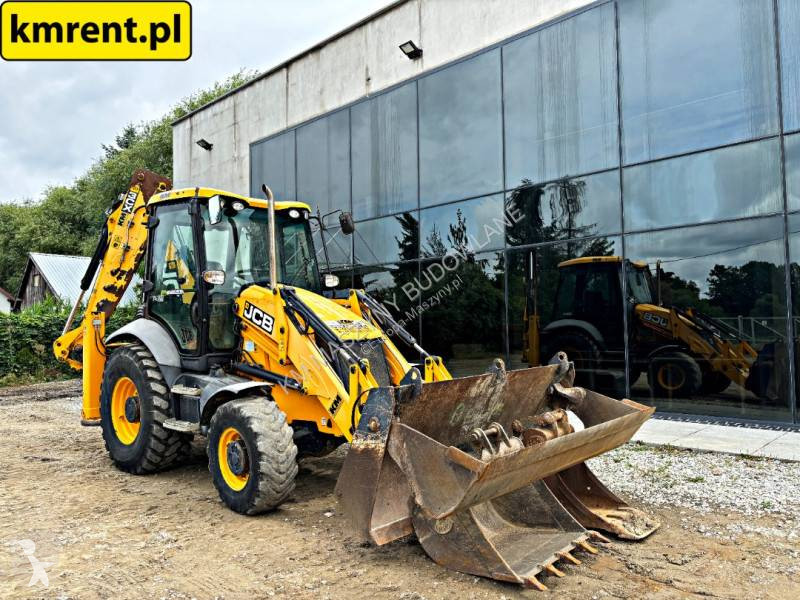 Traktor med grab JCB 3CX KOPARKO-ŁADOWARKA...