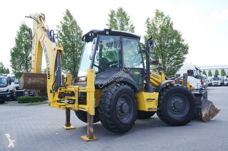 Terna New Holland B 115 C backhoe loader / 1000...