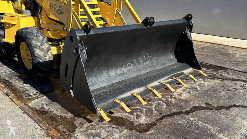 Traktor med grab Komatsu
