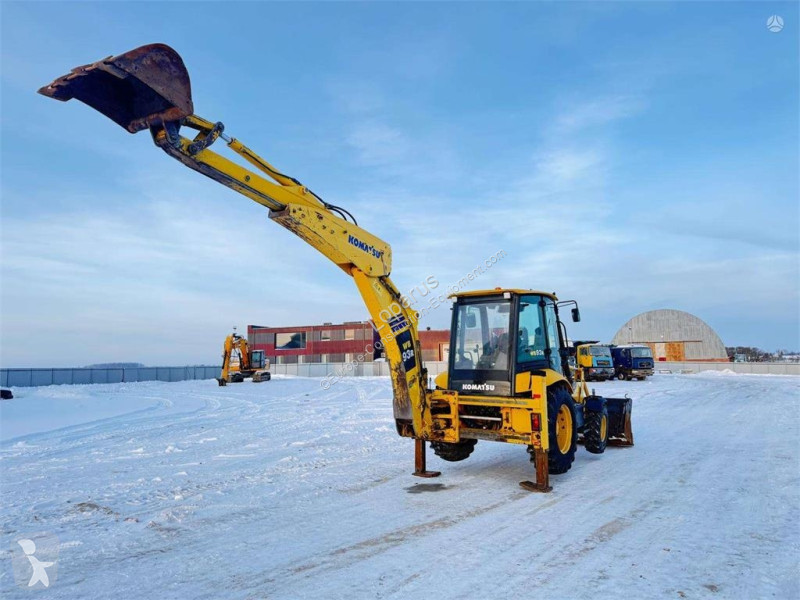 Traktor med grab Komatsu R-5