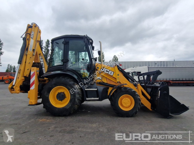 Traktor med grab JCB 3CX 14L4WM