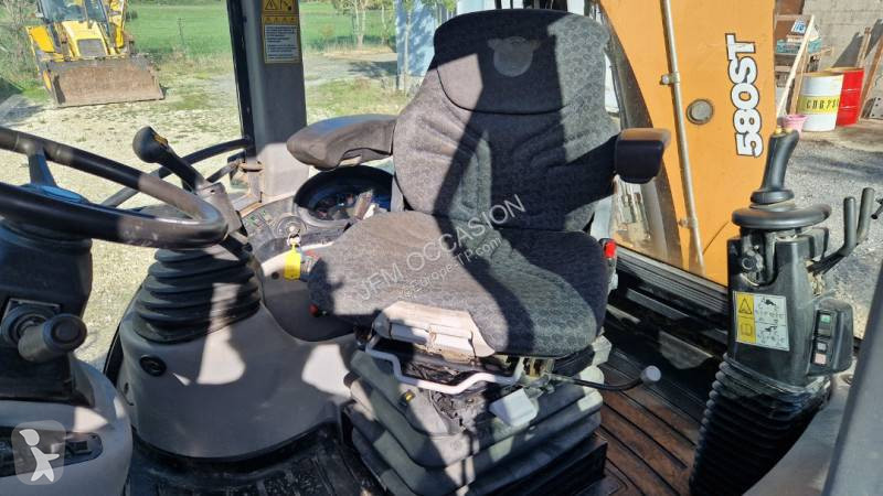 Traktor med grab Case