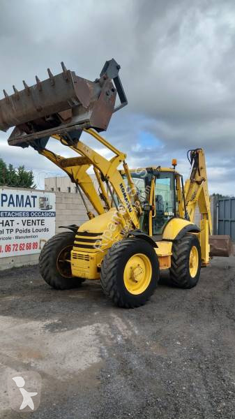 Tractopelle Komatsu