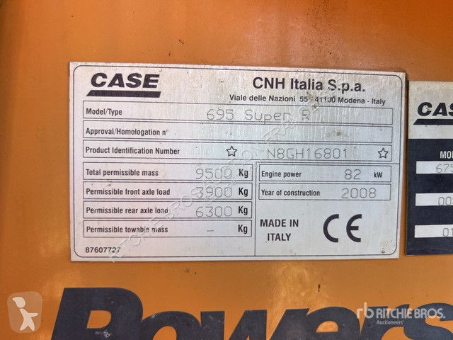 Buldoexcavator Case Super R