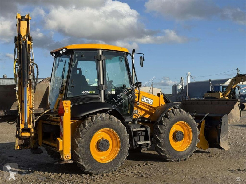 Tractopelle JCB 4 CX , quick coupler front & b